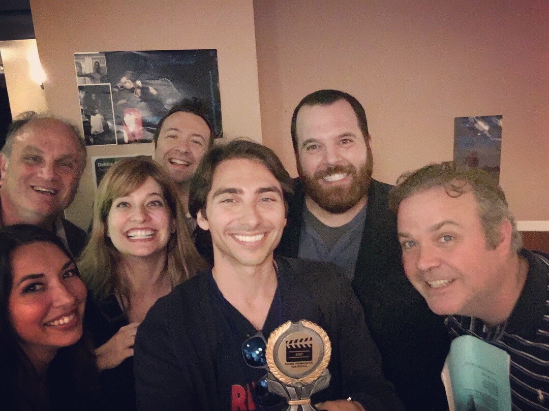 Had the BEST time @ 2018 Bergen International Film Fest! Not only did we win BEST FILM, we also got to hang w/ some of our fave #filmmaker friends! Thanks #LarryRosen for putting on another awesome #filmfestival!