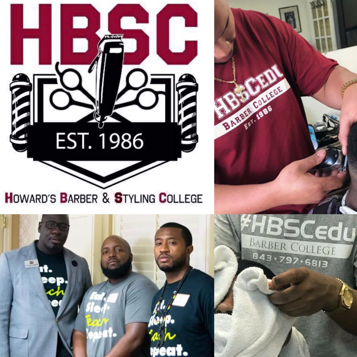 imagebrandgroup's tweet image. EVERYONE Wins at #HowardsBarberStylingCollege Their Students Are Amazing Barbers. We Are Excited For The Chance To Make Their Shirts Look Great As They Continue To Make Our Community, Military, Veterans and Students Look GREAT. #Lowcountry #EatSleepTeachRepeat #SCIB