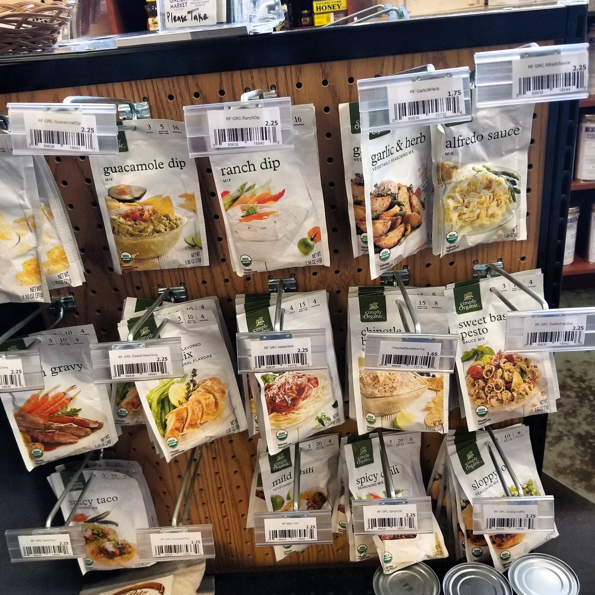 OneidaMarket's tweet image. Be sure to try these delicious organic herbs, spices and seasonings! You will not be disappointed! #organic #food #delicious