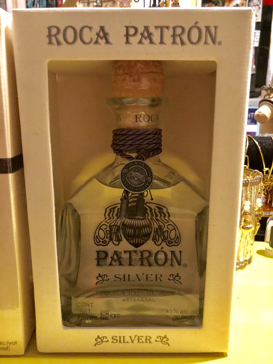 asterisk0507's tweet photo. ✳️入荷しました✳️
パトロンのまた違ったラインいれました♫
🐝ROCA PATRON🐝
シルバーとアナホ入荷してます♫
#rocapatron #PATRON #パトロン #テキーラ #tequila #メキシコ #Mexico https://t.co/JDFEAtMEeb