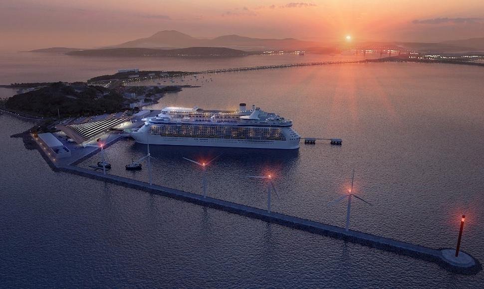 Con una inversión que supera los 165 millones de balboas, se puso en marcha la construcción de la terminal de Cruceros de Amador que estará ubicada en @islaperico frente a #chichopizza Esta obra amplía la oferta para los turistas que visitan Panamá, generando un nuevo destino.