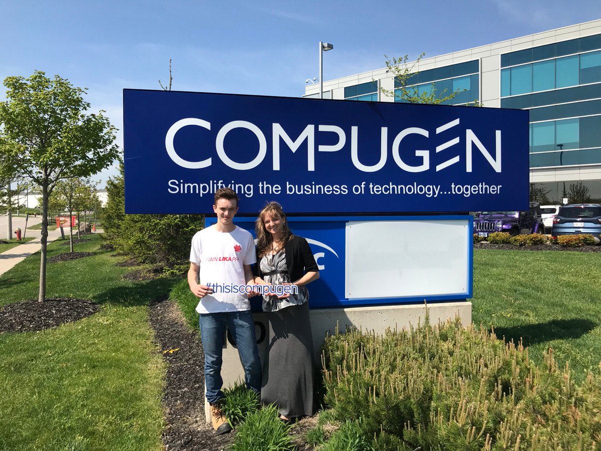 CompugenInc's tweet photo. Even though we have 1500 employees across North America, we still feel like a close-knit family! We love welcoming the next generation to the Compugen family #thisiscompugen #nextgencompugen https://t.co/gjK31K8PMd