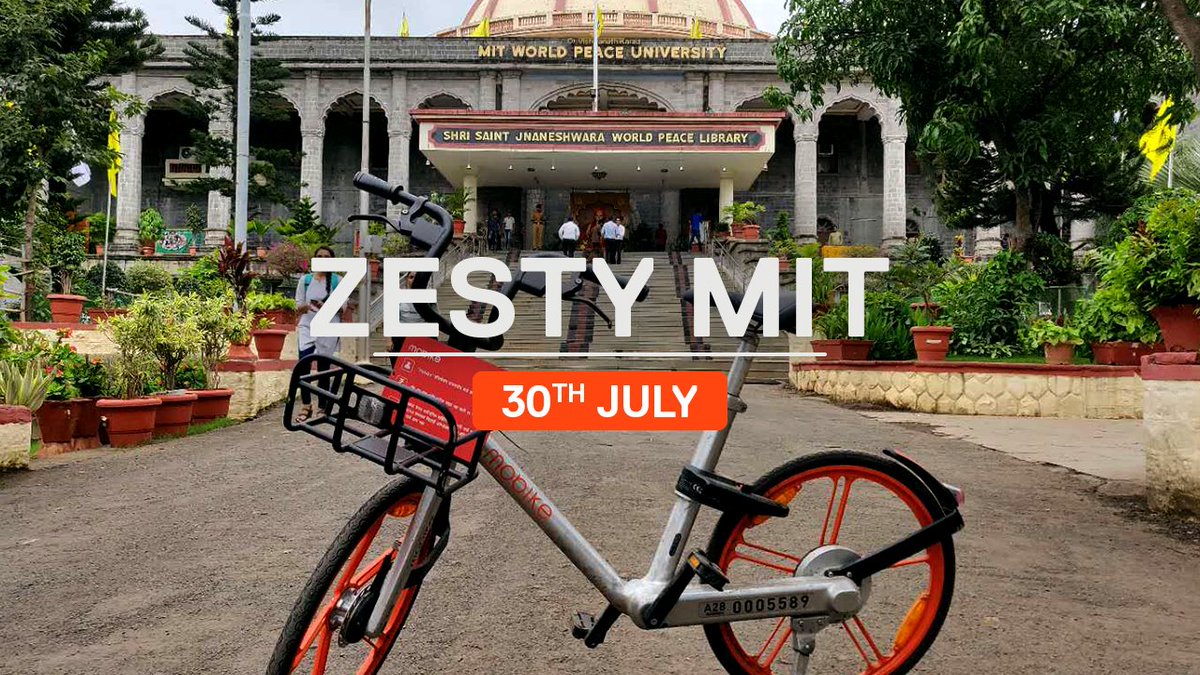 MobikeIN's tweet photo. @MITWPU , will be rolling out in style on 30th July. 😎🚲🚴‍♀️ #MobikeinMIT
Download the app at https://t.co/NzCSVos2lA and be ready!
We are coming!!💃
@hashPune @puneevents_com @PuneTimesOnline @KothrudRT @punefeed @SmartPune https://t.co/6VPudHXln9