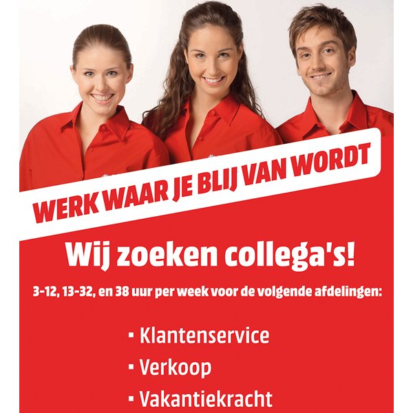 Vluchten uit de hitte? Kom werken in onze koele winkel. Bekijk onze vacatures en solliciteer via werkenbijmediamarkt.nl #werkenbijmediamarkt #werk #vacature #almere #mediamarkt <a href="/MediaMarktAlmer/">MediaMarkt Almere</a> <a href="/AlmereCentrum/">Almere Centrum</a> <a href="/citymall036/">Almere citymall036</a>