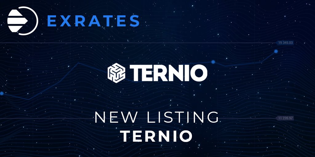 Exrates_Me_'s tweet photo. Ternio claims that one framework can suit every blockchain, every cryptocurrency and every industry. Buy TERN at Exrates and check it! TERN/BTC, TERN/ETH, and TERN/USD trading pairs are available.
@terniotoken #exrates #exchange #cryptocurrency #tern https://t.co/MJbiWUqnB7