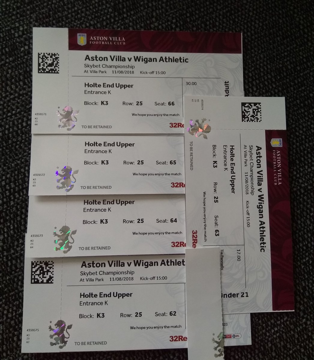 Sammy78avfc's tweet image. Roll on 11th Aug @AVFCOfficial here we come!!! #avtc 💜💙