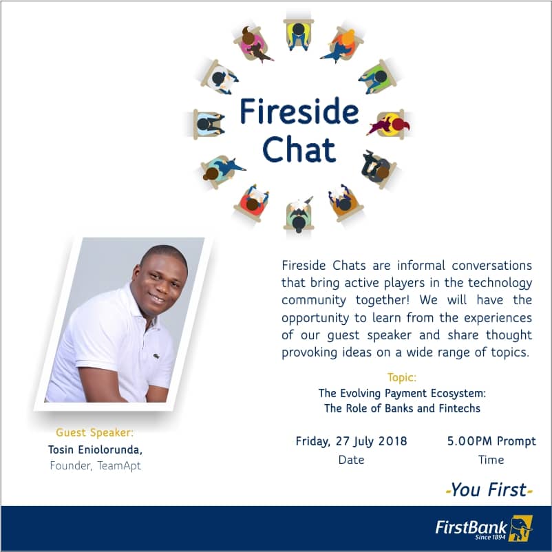 moniepoint's tweet image. Come hear our CEO @Eniolorunda discuss evolving payment ecosystem and the role of Banks and Fintechs in Nigeria at #FirstBankDigitalLab today by 5.00pm. It promises to be an exciting one. @FirstBankngr  #TeamApt #fintech #Banking #innovation #DigitalBanking #payments