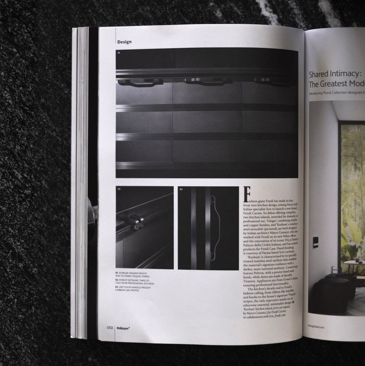 Scic_Italia's tweet photo. HOT METAL
Wallpaper* magazine– July 2018 Issue 232
‘Kurkum’ kitchen island, designed by #MarcoCostanzi, for FENDI Cucine in collaboration with SCIC Italia.
#fendicucine #scicitalia #sciccucine #bescic https://t.co/2FJeuvUxpO