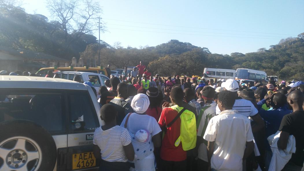 COTRAD takes Go Out and Vote campaign to Chivi District at Ngundu B/C. Sabhuku Vharazipi and crew informed the people about voting requirements and the COTRAD red fingers promotion.#30JulyIVote. <a href="/NAYOZimbabwe/">#LeaveNoYouthBehind</a>, <a href="/ZESN1/">ZESN</a>, <a href="/PactWorld/">Pact</a>, <a href="/TellZimbabwe/">TellZim News</a>, <a href="/ZECzim/">Zimbabwe Electoral Commission</a>, <a href="/MasvingoMurra/">Murra Masvingo</a>, <a href="/HealZim/">Heal Zimbabwe Trust</a>