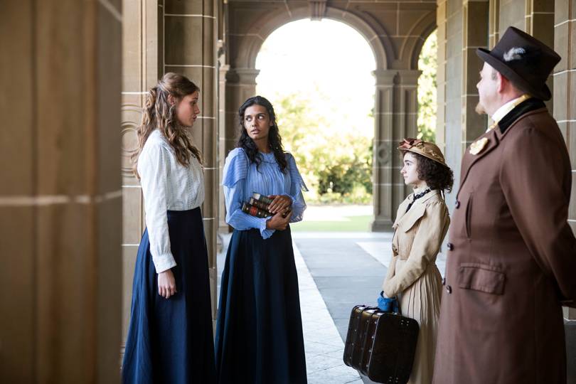 cntraveller's tweet photo. Discover the nooks and crannies of Australia that can be seen in scenic miniseries Picnic At Hanging Rock. @hangingrocktv https://t.co/rTc8nDNjLR https://t.co/Fkia44cLFQ