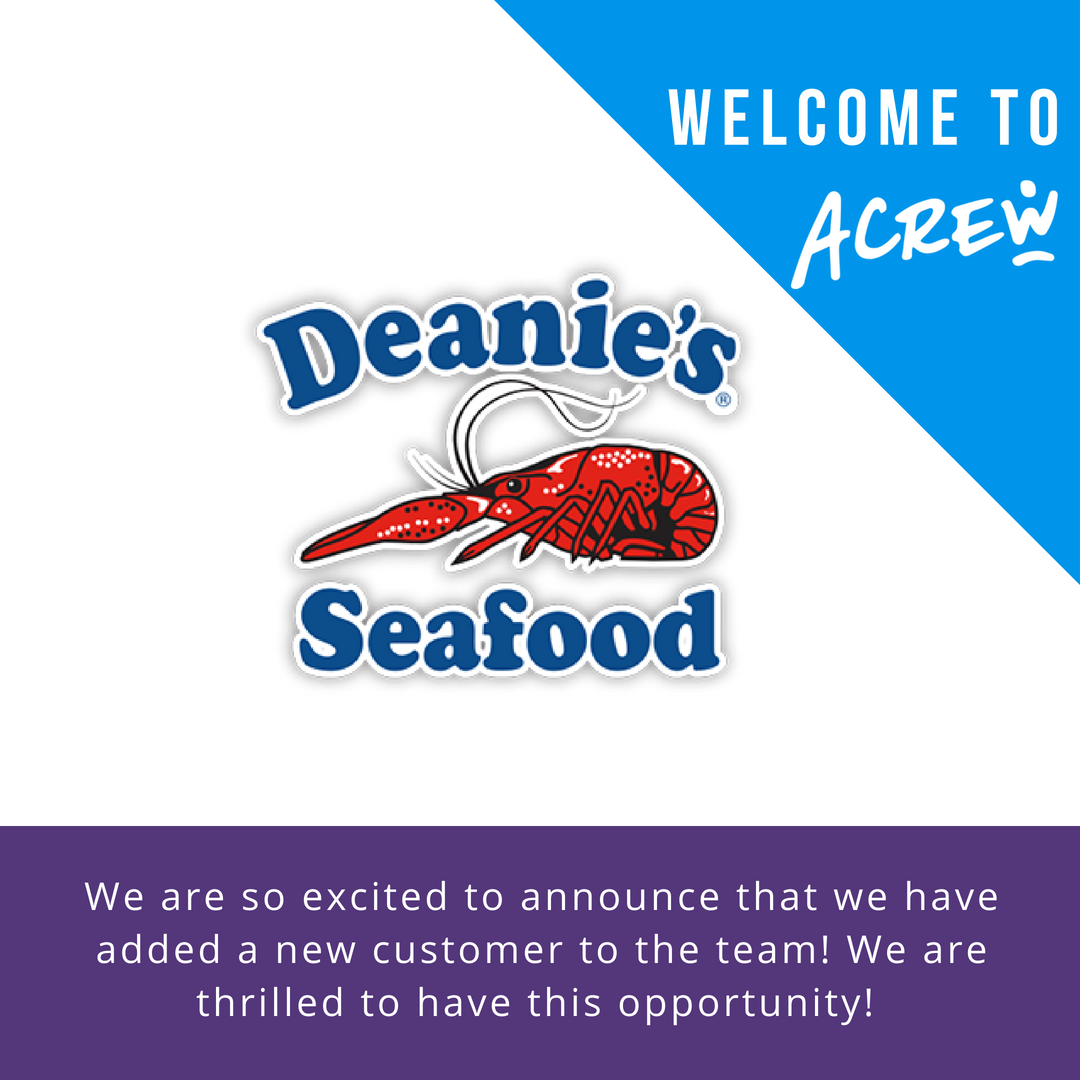 Welcome to the crew <a href="/DeaniesSeafood/">Deanie's Seafood</a>! #joinacrew #acrew #followyournola #deaniesseafood #nowhiring