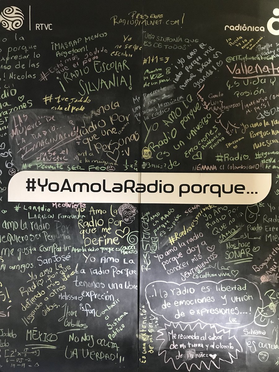 BasedOneX_Fdn's tweet photo. #YoAmoLaRadio #12thRadioBiannual #BienalInternacionalDeRadio #bgt @RadNalCo GRACIAS https://t.co/ZuJ7PqrX74