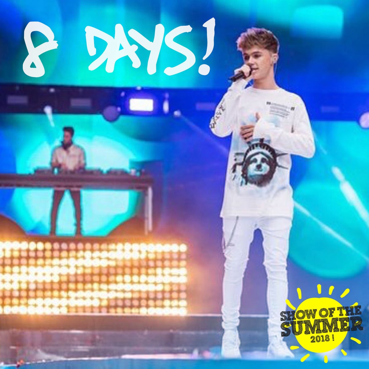 .<a href="/HRVY/">hrvy</a> rocks Hershey in 8 days!! Don't wait until the last minute - grab your tickets before they're gone! #SOTS 🎫👉 ShowOfTheSummer.com 🍫🎢