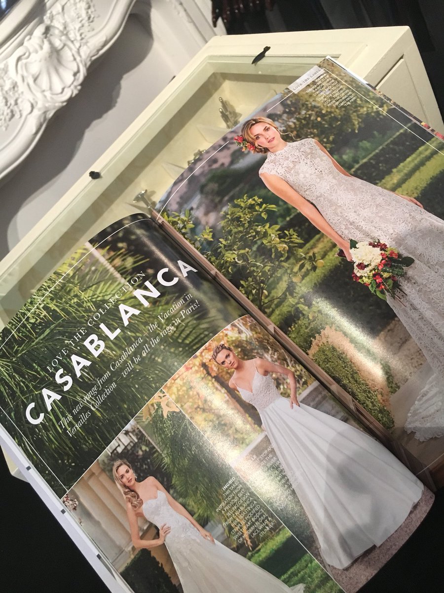 Devonbride's tweet image. Loving the August edition 😍#loveourwedding #CasablancaBridal #Gorgeousgowns #Love #weddingsress #northdevonweddingnetwork