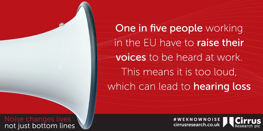cirrusresearch's tweet photo. #weknownoise #healthandsafety https://t.co/NFwJRWaCfx