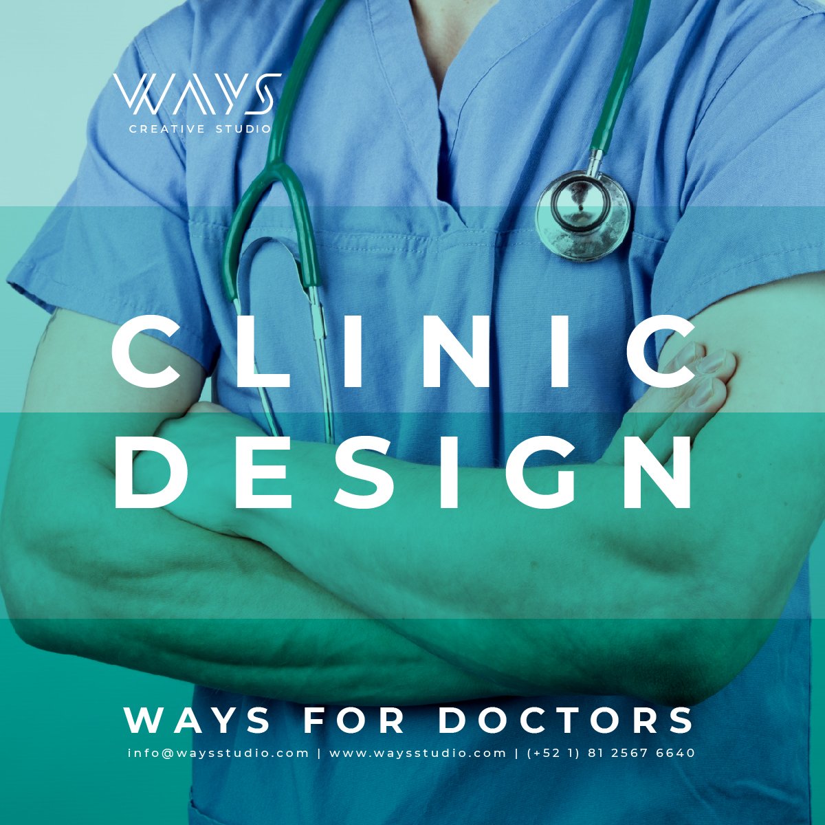 ways_studio's tweet photo. #ClinicDesign #ClinicBusiness #Diseño de Logotipos #Papelería #Promocionales #Fotos #Videos #RedesSociales #Web y más...
👇
💬81 2567 6640
🌐https://t.co/BCW2Vp5F3Z
#digitalhealth #Digitaldesign #eHealth #eSalud #WaysForDoctors #DesignforDoctors #MedicalDesign #CuidatuMarca https://t.co/gL9O7aNFe9
