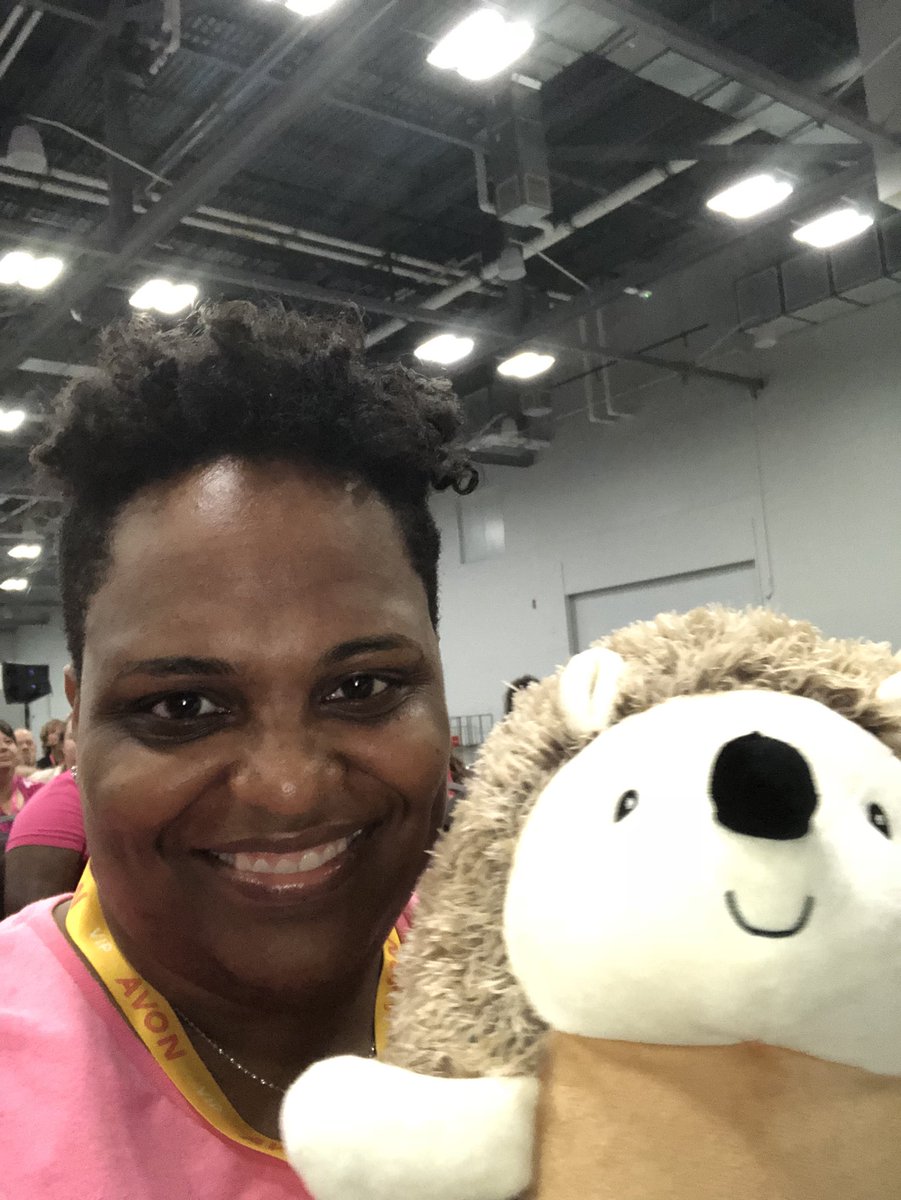 ChonjiB718's tweet photo. Already winning stuff!!! One of our fundraisers Herbie the Hedgehog! #blessed #avonrepfest https://t.co/1xPAbzFSv5
