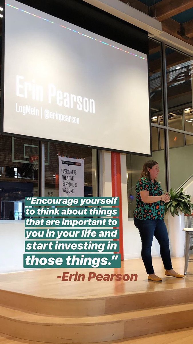 printiUSA's tweet image. Loved hearing the #creative #wisdom on intention from guest speaker @erinpearson at today’s @creativemorning @Boston_CM #CMIntention 🙌
🔹
#PrintedbyPrinti