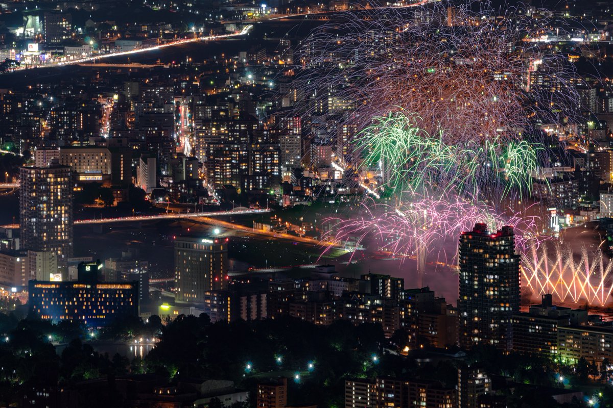 豊平川花火大会