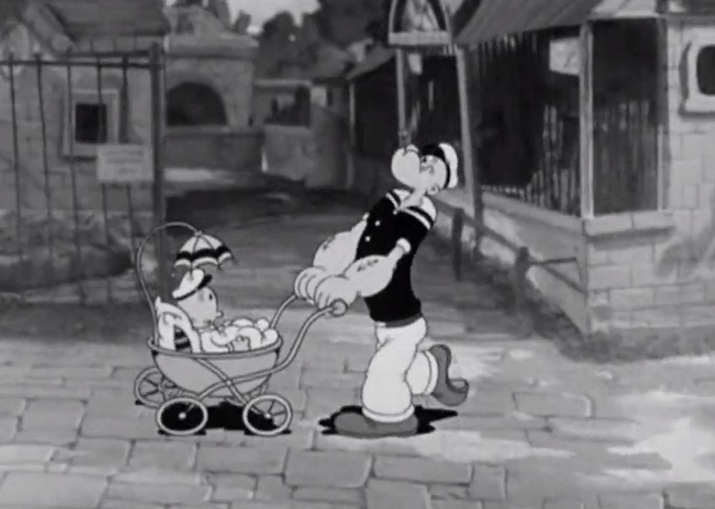 Cosmic Baton Boy フミさん בטוויטר アニメ史上最も作画がすごいシーン ってのが流行っている らしいけど フライシャー兄弟は アニメに立体背景 使っているからすごいぞ 見づらい けどこのポパイが歩いてる町並みや 動物園はすべて模型だ アニメ史上最も作画が