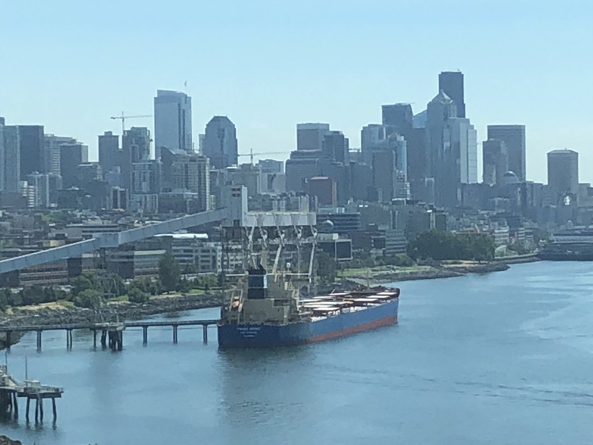 GregLSandford's tweet photo. Boarding the boat in Seattle. Alaska here I come! https://t.co/e1UQ6Ura43