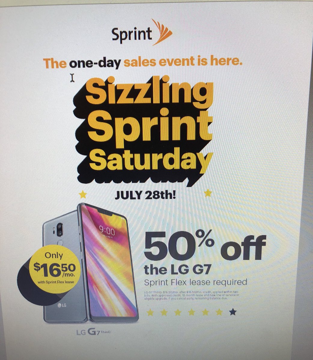 Come see us tomorrow for our #SST event and get the best deals on the best phones! Only at Sprint in fletcher parkway. #sprint #justforyou #elcajon <a href="/DannyIsho/">Danny Isho</a> <a href="/KristianAllos/">Kristian Allos</a>
