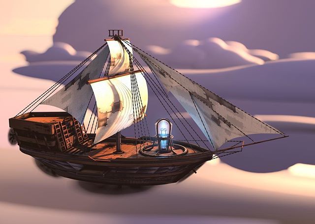 bengibbonsart's tweet photo. Cinema4D steampunk airship.  The background is made with blurred metaball collections of spheres with awesome lighting.  Enjoy ^^
#cinema4d #cinema4dart #cinema4drender #computergraphics #3dcomputergraphics #3dcomputermodel #artistwork #3dmodeling #3dmod… https://t.co/9u1uAxXl4C https://t.co/dTXYXgMEiZ