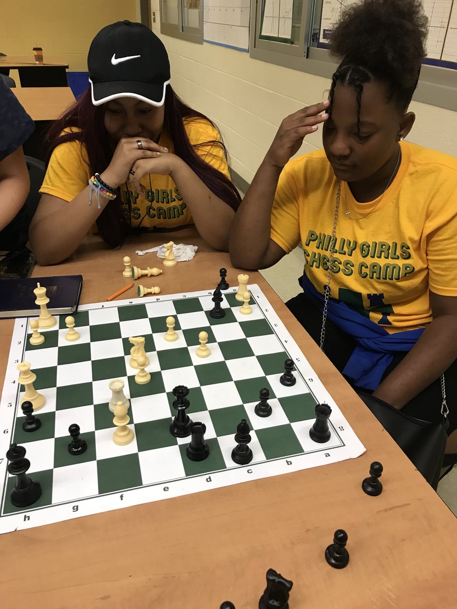 JenShahade's tweet photo. Got to spend some time working w Tiarra (and friends!) before she heads to Madison to represent PA in the National Girls Tournament of Champions 🏆 #usopenchess #chess #ngtoc @PhillyASAP @PhilaChessSoc 

Learn more and support her trip here: https://t.co/0qmAaVwfhx https://t.co/xuElge2NTi