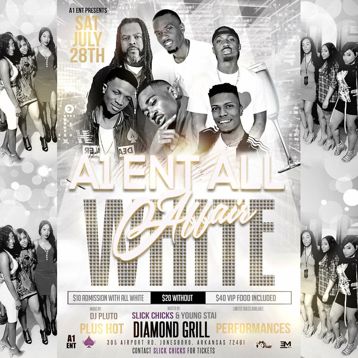 Dont be outside the VIP area WISHING you were there 🙄 $40 VIP TICKETS