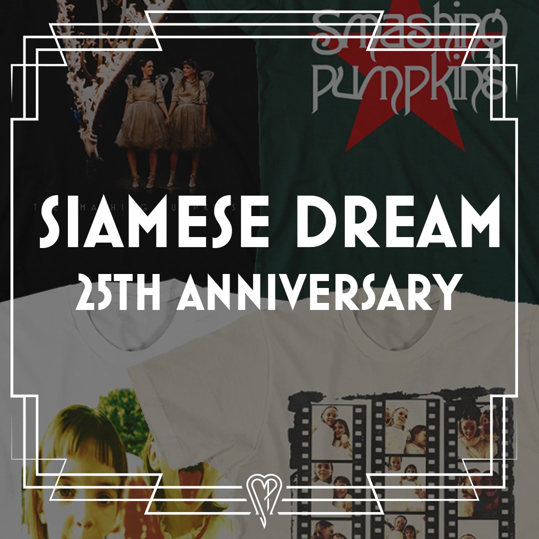 SmashingPumpkin's tweet image. Siamese Dream turns 25 today. smarturl.it/ShopSmashingPu…
