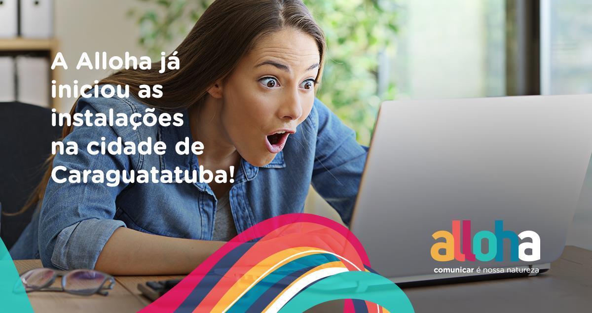 Se você já efetuou seu pré-cadastro, em breve receberá uma ligação para agendarmos a instalação de sua internet. Venha para a Alloha! A melhor internet fibra do litorial norte de São Paulo.