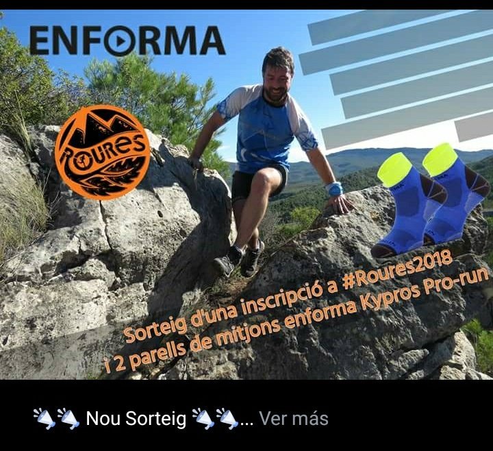 MarxaDelsRoures's tweet image. Ja ens segui a @facebook ?? Doncs ara podeu guanyar uns mitjons o una inscripció a #roures2018 gracies a @EnformaSocks #trailrunning #montblanc @a_adrenalina @ajmontblanc