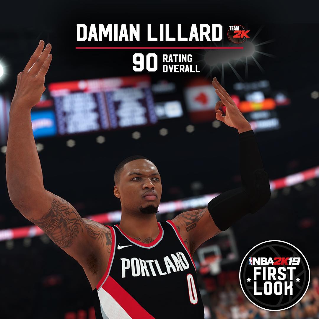 lillard nba 2k19