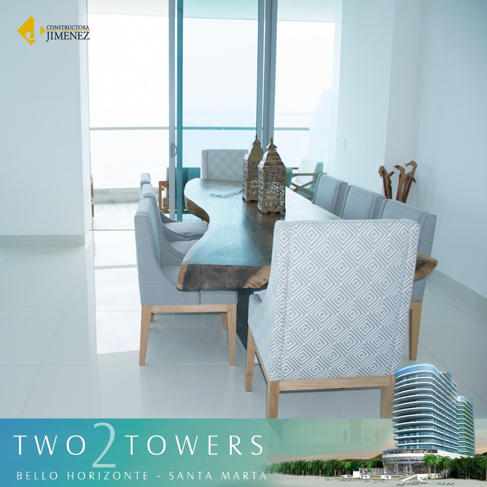ConstrucJimenez's tweet photo. Espacios llenos de luz para vivir en armonía. 
Los tienes en Two Towers. 

¡Separa tu apartamento! https://t.co/8dbMfyoI9V