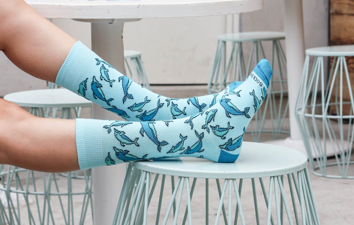 TheSockPanda's tweet photo. Some of the greatest minds on Earth live in the sea!
•
•
•
•
#dolphins #socks #socksofinstagram #picoftheday #ootd 
#sotd #sockssubscription #sockgame #fun #lifestyle #instagood #instagreat https://t.co/LVibI2IDmf