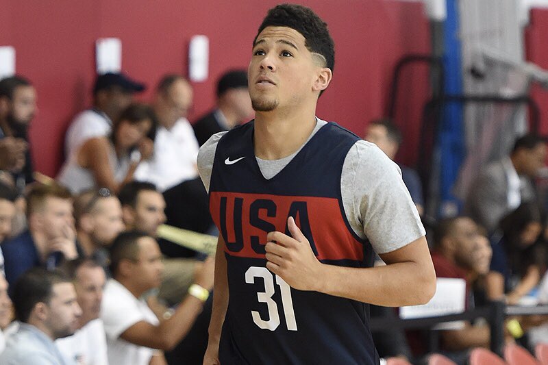 To put into perspective how good Devin Booker is right now &amp; how high his ceiling still is: he’s the youngest player on the 2018 USA Men’s National Team Minicamp roster.