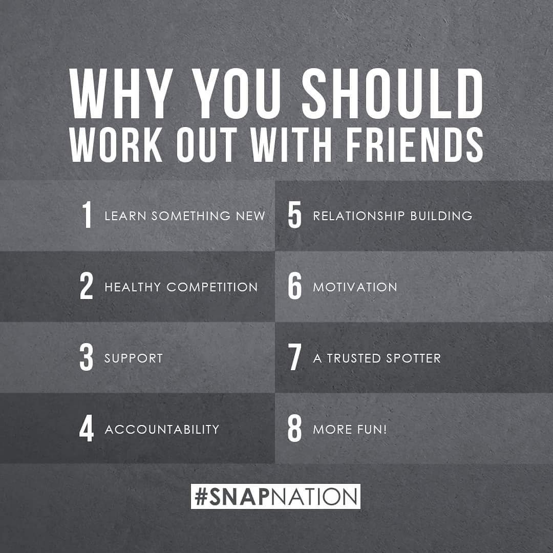 PWSnapFitness's tweet photo. Happy Friday! Great reasons to work out with friends! Like, Comment/Tag, Share with your work out friends. #snapfitnesspw #workoutfriends #gymlife #healthylife #fridayvibes https://t.co/FgI7MfUc5L