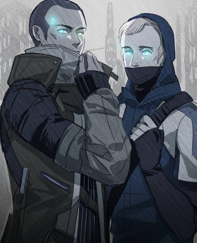 TonyxsteveStony's tweet image. Dirty bomb ending, sort of. I love Simon's hoodie!😍😍
#DetroitBecomeHuman #dbh #MarkusxSimon #simarkus #MarkusSimon