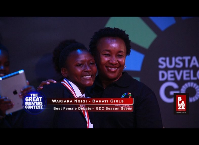 JulieGichuru's tweet photo. I believe everyone is a winner for reaching beyond their comfort zone. But congratulations to #NyeriHigh for taking the ultimate title of #GreatDebaters of #GDCSn7 π
Hongera #BahatiGirls Nakuru for the runner up title π
Kudos to all who took part π
#GDC4SDGs https://t.co/LNyvwGNYn1