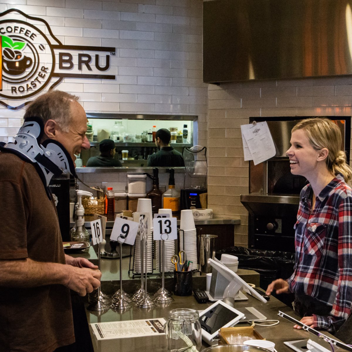 trubrucoffee's tweet photo. Service with a smile is just one of our specialties. https://t.co/XWQbpsGp90