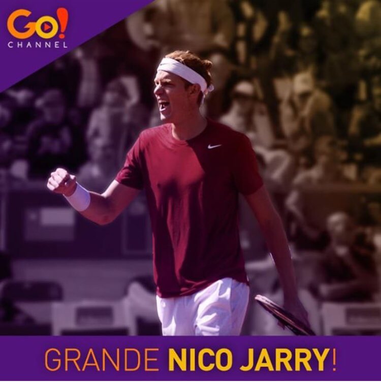 GrupoBrainCL's tweet photo. GRANDE NICO JARRY!! Felicitamos al tenista nacional @NicoJarry por su triunfazo frente al número 8 del mundo en el ATP de Hamburgo, en lo que es sin duda el triunfo más importante de su carrera! Bien por dejar el nombre de Chile en lo más alto! #tennis #gochannel #grupobrain #atp https://t.co/3ezVDV7gbg