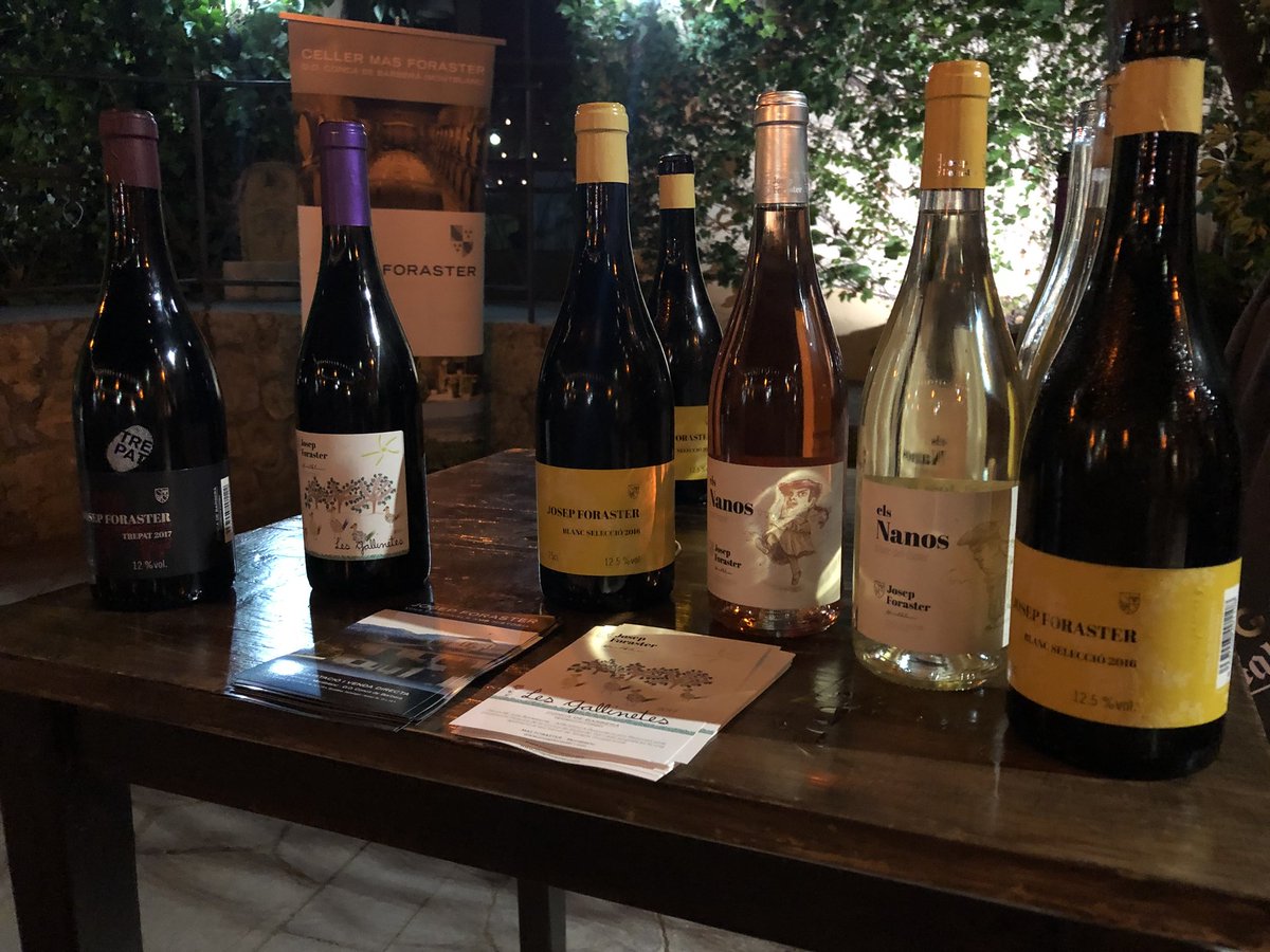 isaacfragoso's tweet photo. Espectacular maridatge d’estiu al #Canceller de Vilanova i la Geltrú. Plats frescos amb vins frescos de @MasForaster en un espai encantador. https://t.co/A4Aqlv6II3