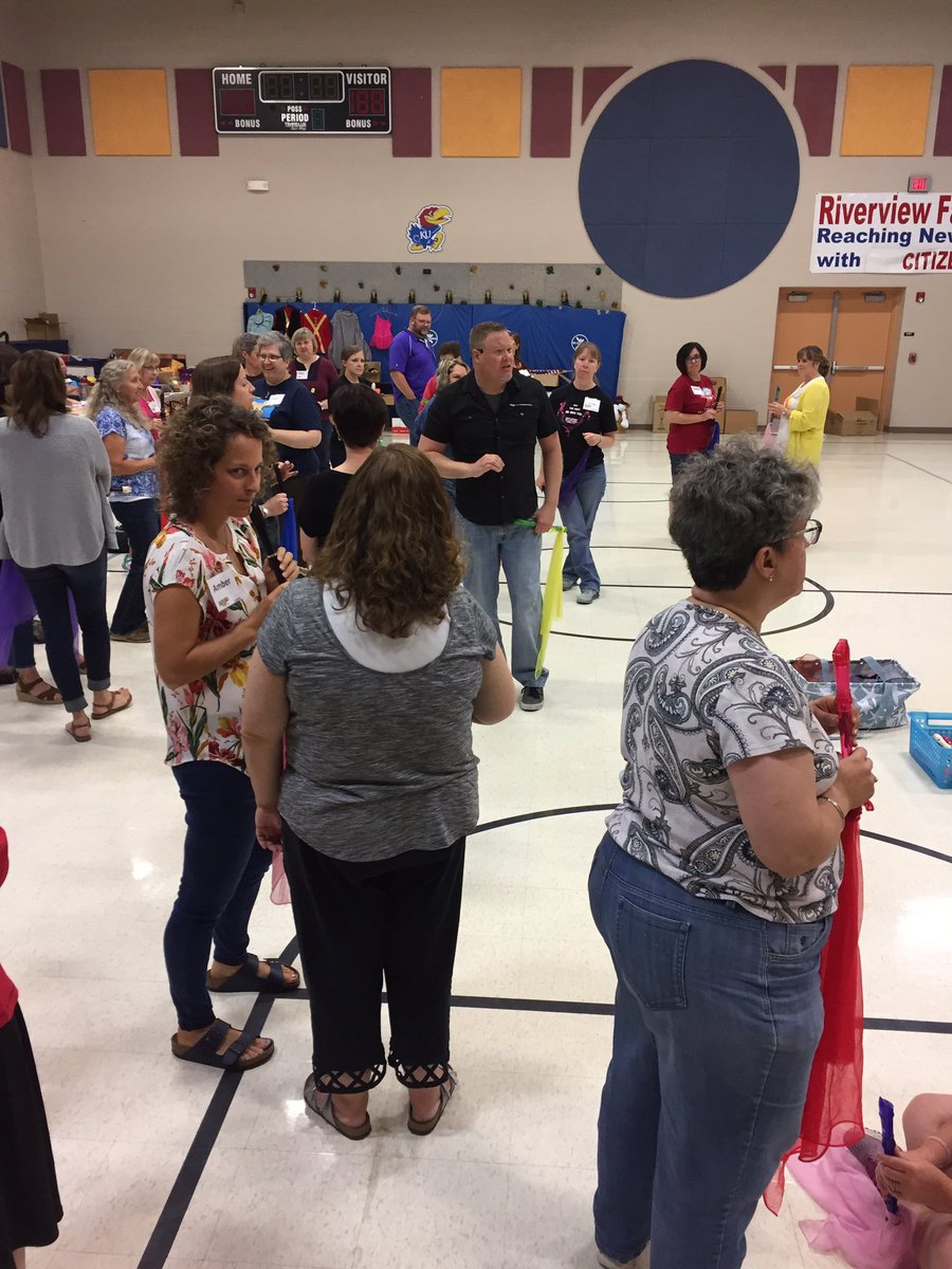 Getting energized at Orff and Running.  #kansasorff