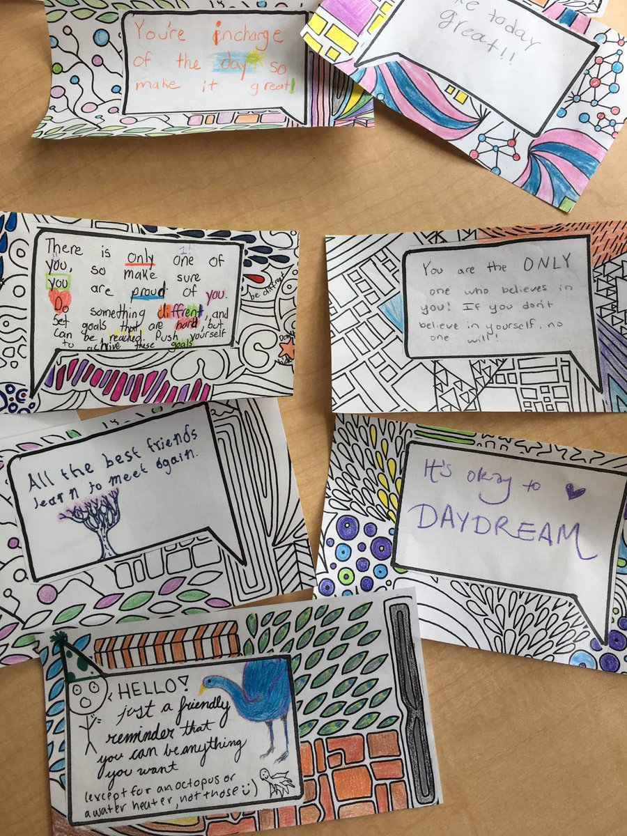 Richfieldbranch's tweet image. Little friendly reminders from the #TeenMessageWall. Keeping it real. Happy Friday! #BeAnything #Daydream #Believe