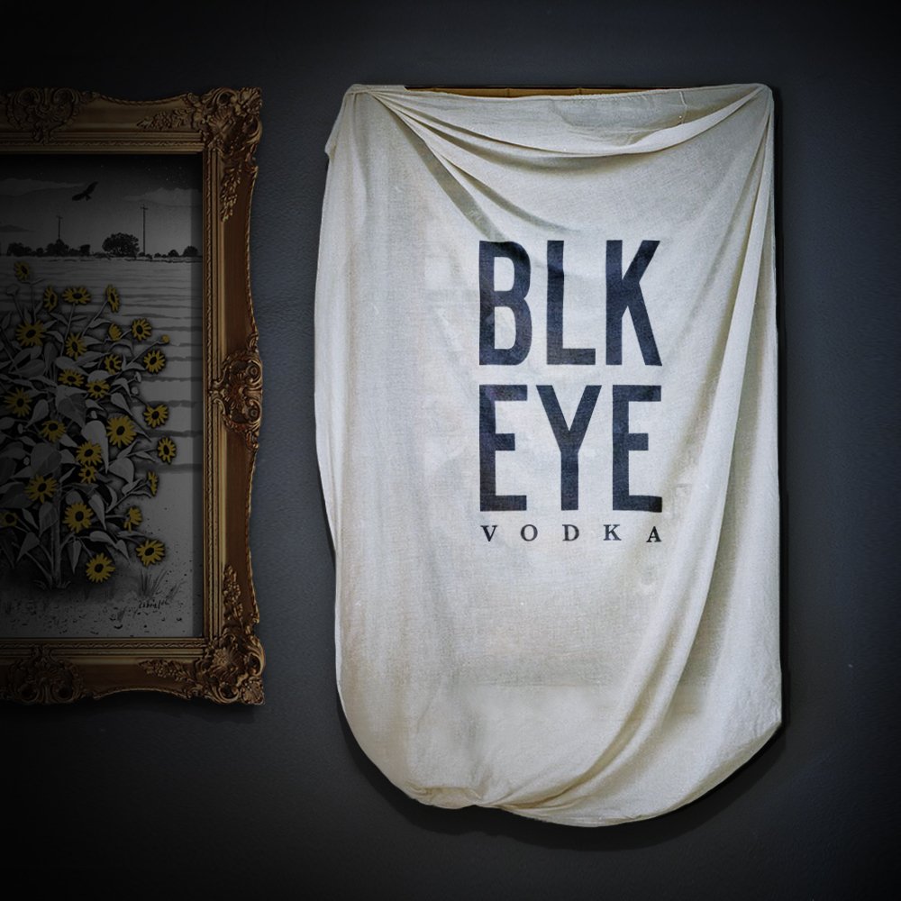 blackeyedco's tweet photo. BLK EYE is more than vodka. It’s a work of art. We’re excited to announce the artist for our next limited-edition label art — renowned Fort Worth painter and sculptor Nancy Lamb. Keep an eye out for the grand unveiling. #BLKEYE #vodka #distillery #nearsouthside #fortworth https://t.co/8Jd1joVZX5