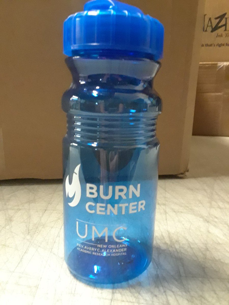 Faux Pas Prints (@fauxpasprints) on Twitter photo We hope the hardworking staff at the Burn Center at <a href="/UMCNO/">University Medical Center New Orleans</a> enjoy the water bottles. They deserve it! We hope the hardworking staff at the Burn Center at <a href="/UMCNO/">University Medical Center New Orleans</a> enjoy the water bottles. They deserve it!