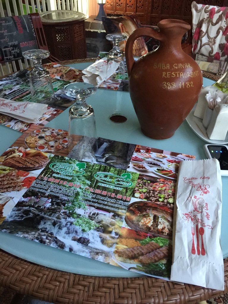 ﮼عاشق،بورصة on Twitter &quot;Baba Çınar Et Mangal المطعم بطل ☑️ جلسة الشلال