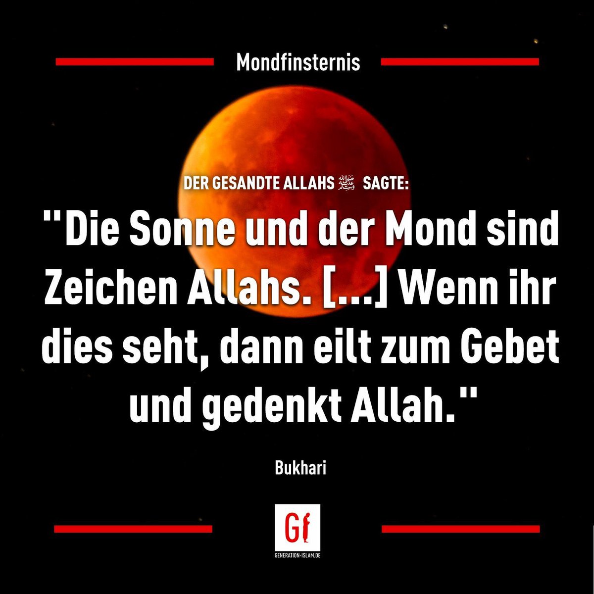 Generation Islam Mondfinsternis