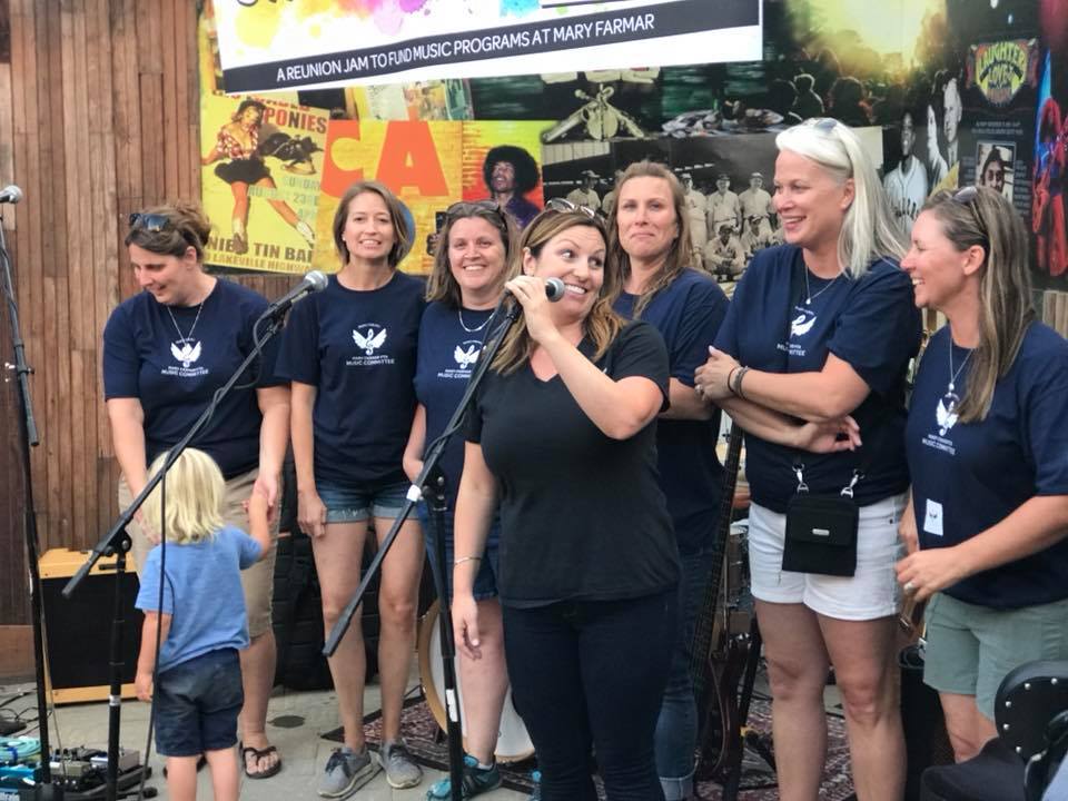Thank you to the Mary Farmar PTA Music Committee for an exceptional night of music benefitting our Farmar music programs. Justine Chadley showed her tearful appreciation to these dedicated angels! #maryfarmarpta #inharmonymusic #jeffcampitelli #luccabarandgrill #justinechadley