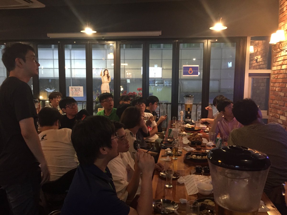 ianychoi's tweet image. Celebrating 8th OpenStack birthday at "Kloud" Beer Park, Seoul, Korea :) 24 people attended to the event and shared experiences on OpenStack & Kubernetes, and the big cake was really delicious! More pictures are: flic.kr/s/aHsmjRrKvG
#OpenStack8Bday #WeAreOpenStack